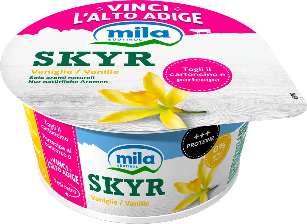 Mila SKYR alla vaniglia